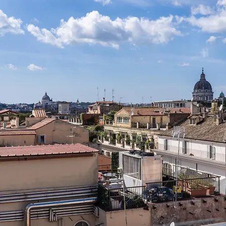 Attic With Terrace Spanish Steps Exclusive דירה