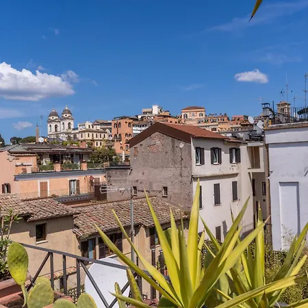 Apartment Attic With Terrace Spanish Steps Exclusive Rome