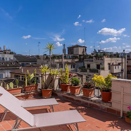 Attic With Terrace Spanish Steps Exclusive Rome